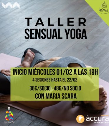 Taller Sensual Yoga