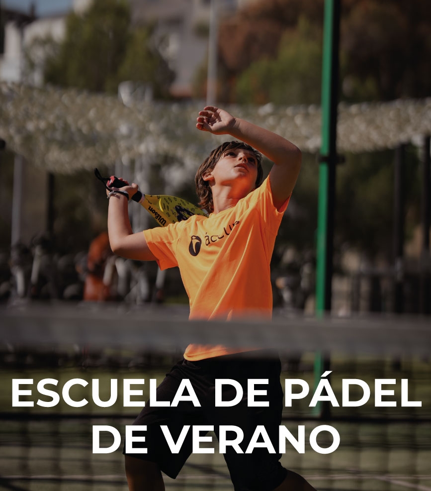 ESCUELA DE PÁDEL DE VERANO